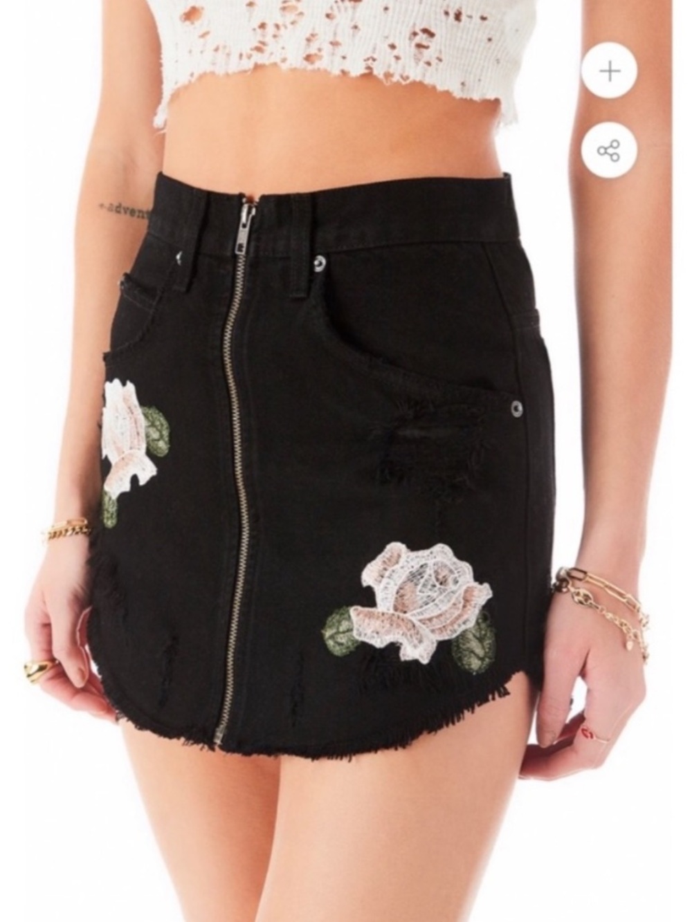 LF Carmar Embroidered Skirt - Picture 4 of 10